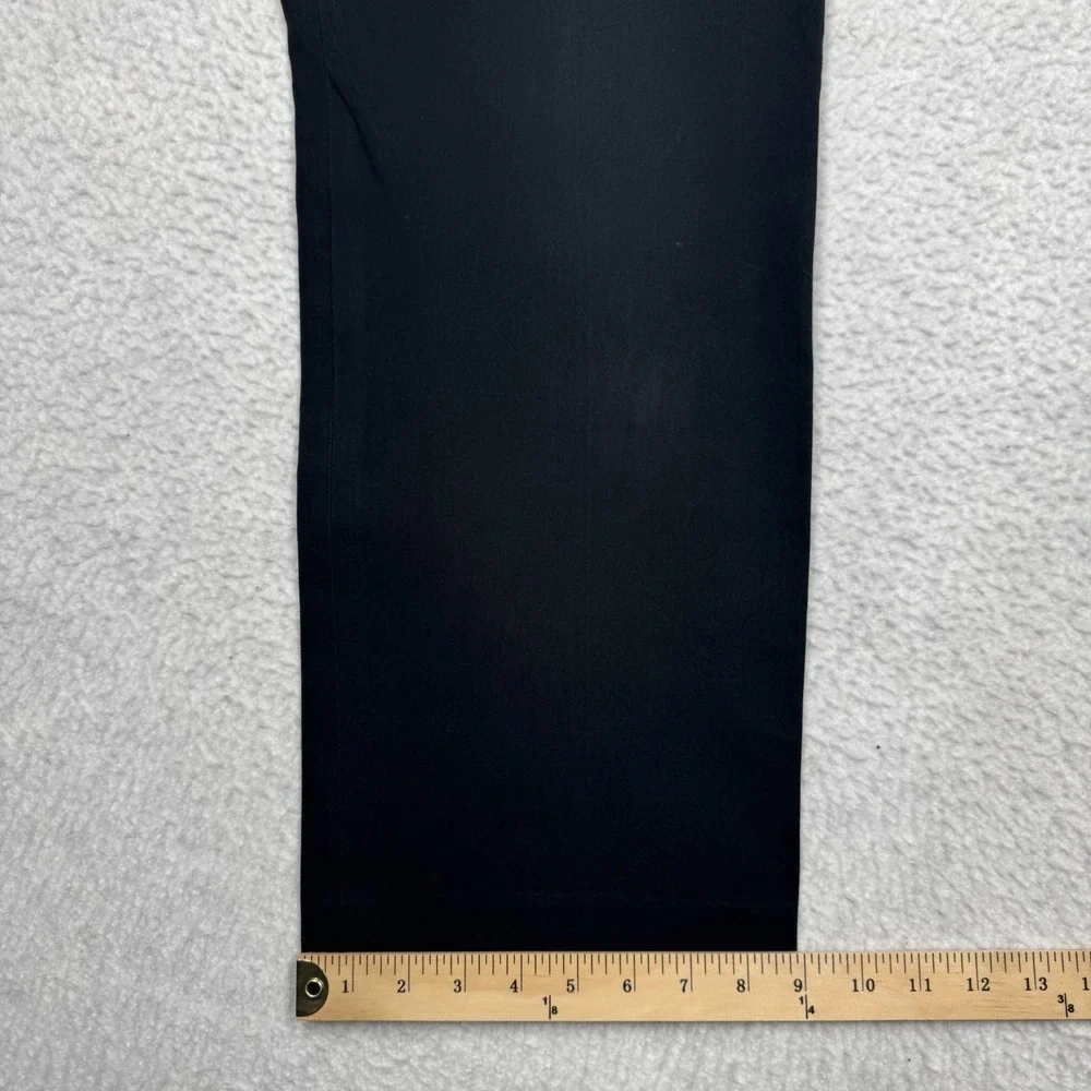 Banana Republic Wide Leg Casual Dress Pants Trousers Black Men's Size‎ 34x30